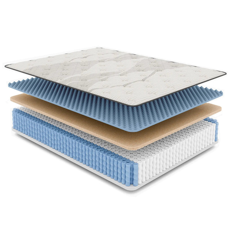 Diamond Nina Copper Cooling Twin XL Hybrid Mattress - Firm by HouseOfZazla