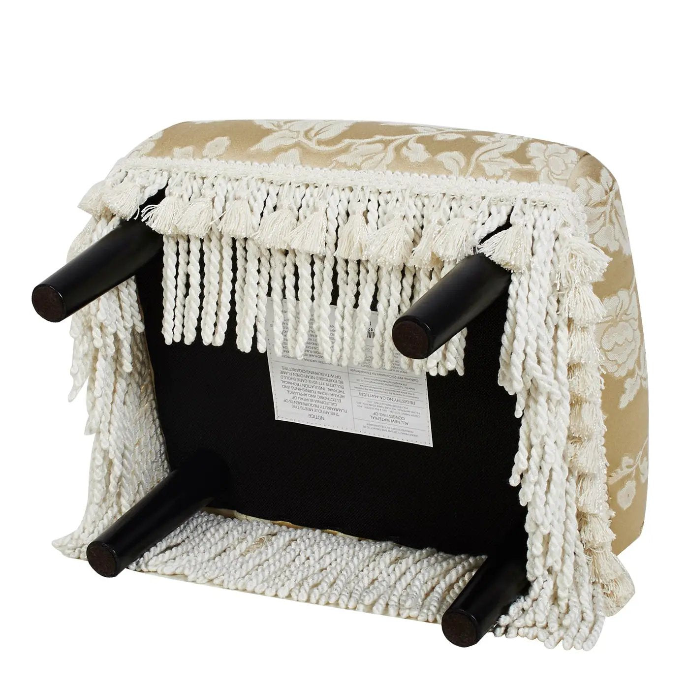 Fiona - Handcrafted Accent Footstool Ottoman by Unique Piece Furniture