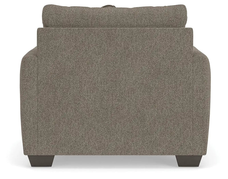 Triston-Peaks - Chair And A Half - Suede by Unique Piece Furniture