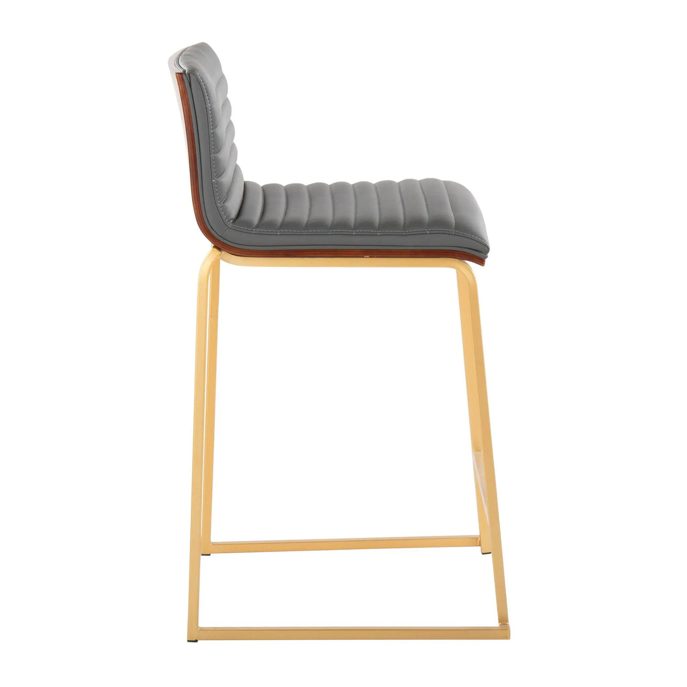 Mason Mara - Contemporary Design Fixed Height Counter Stool (Set of 2) by HouseOfZazla