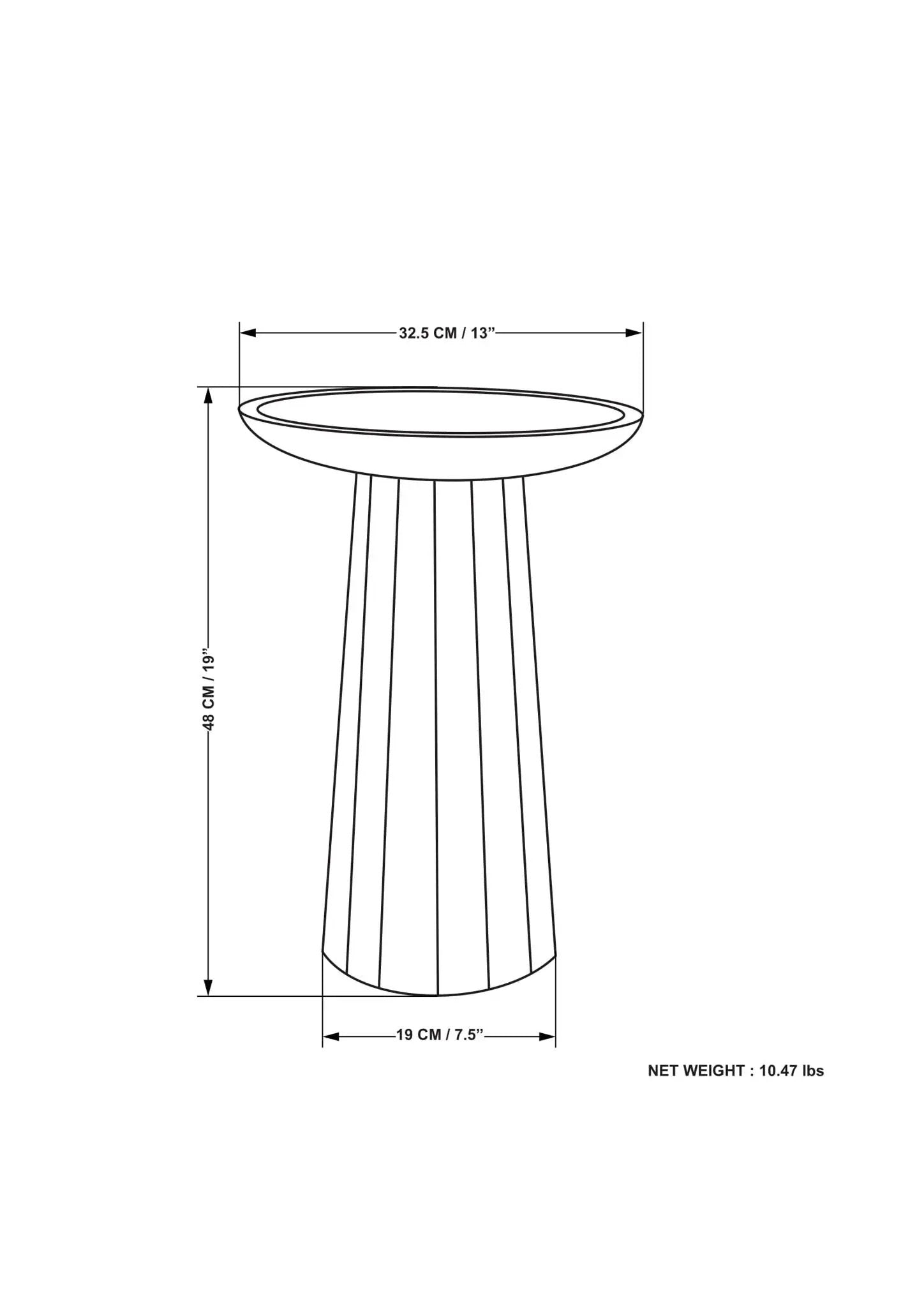 Dayton - Handcrafted Wooden Accent Table by Unique Piece Furniture