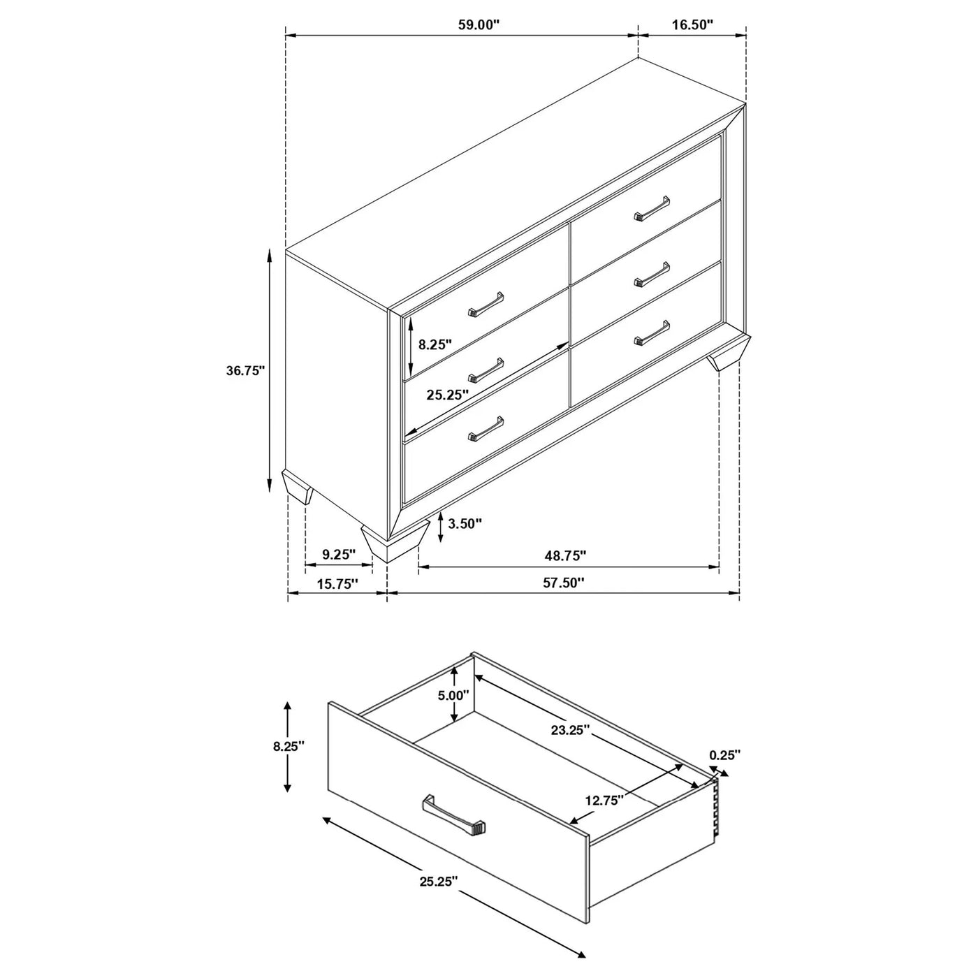 Oatfield - Transitional Bedroom Set by HouseOfZazla