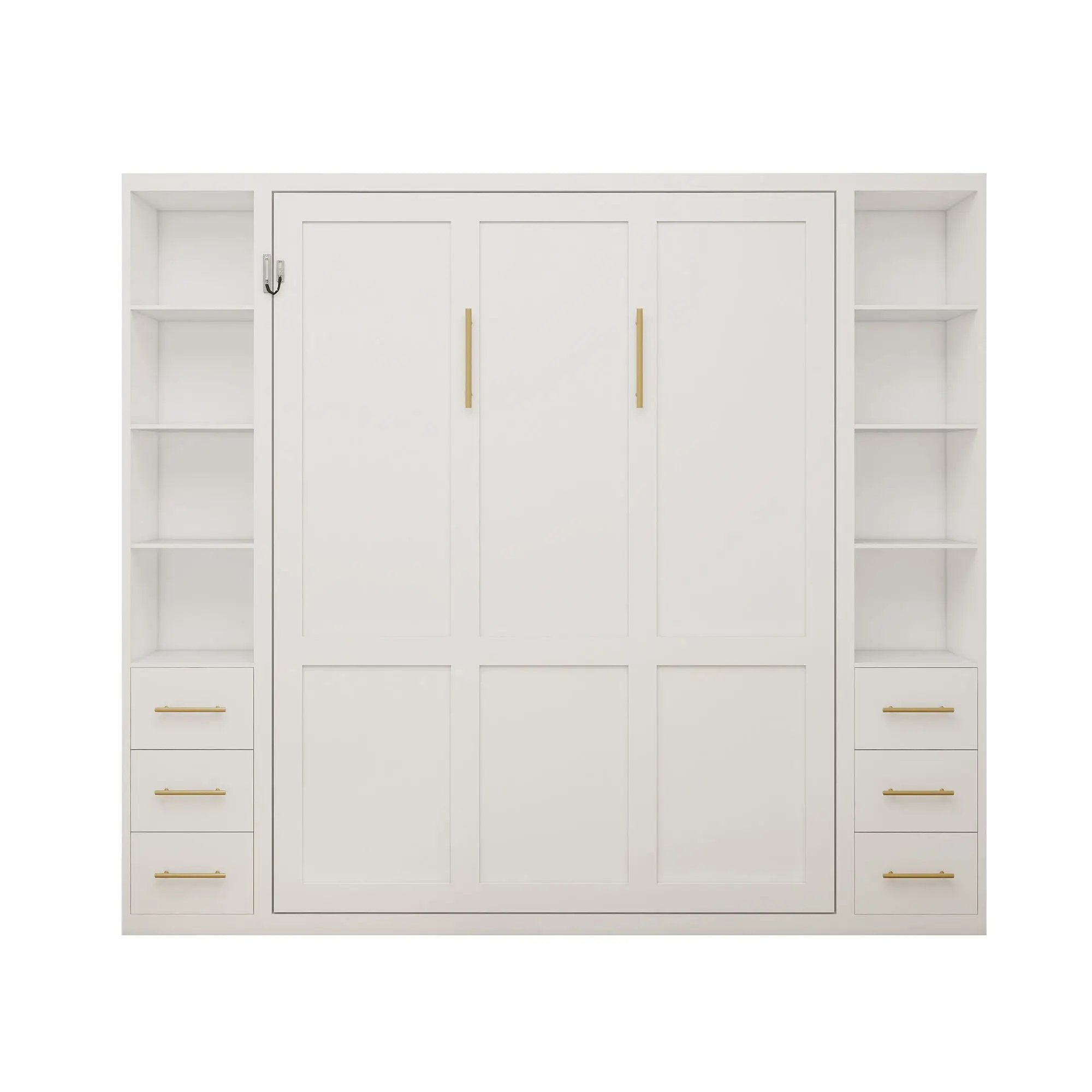 Folding Vertical Murphy Wall Bed by HouseOfZazla