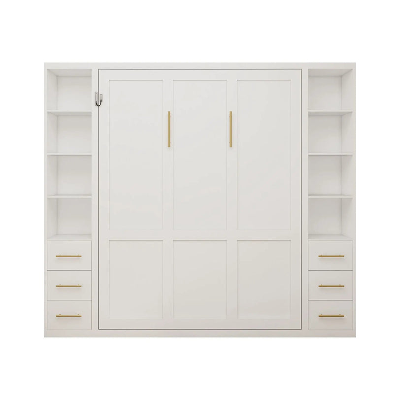 Folding Vertical Murphy Wall Bed by HouseOfZazla