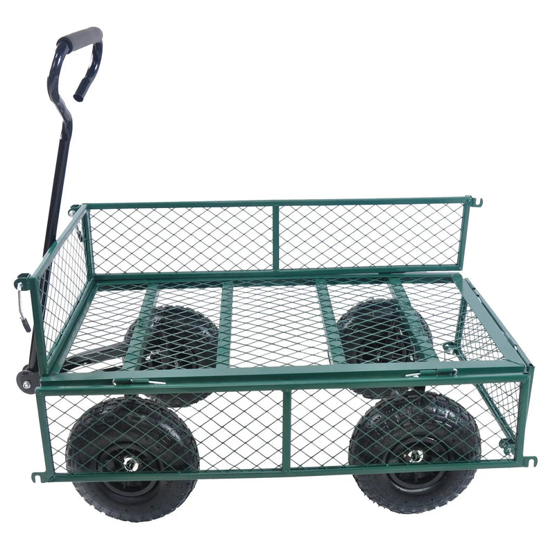 Wagon Cart Garden Cart Trucks in Green by HouseOfZazla