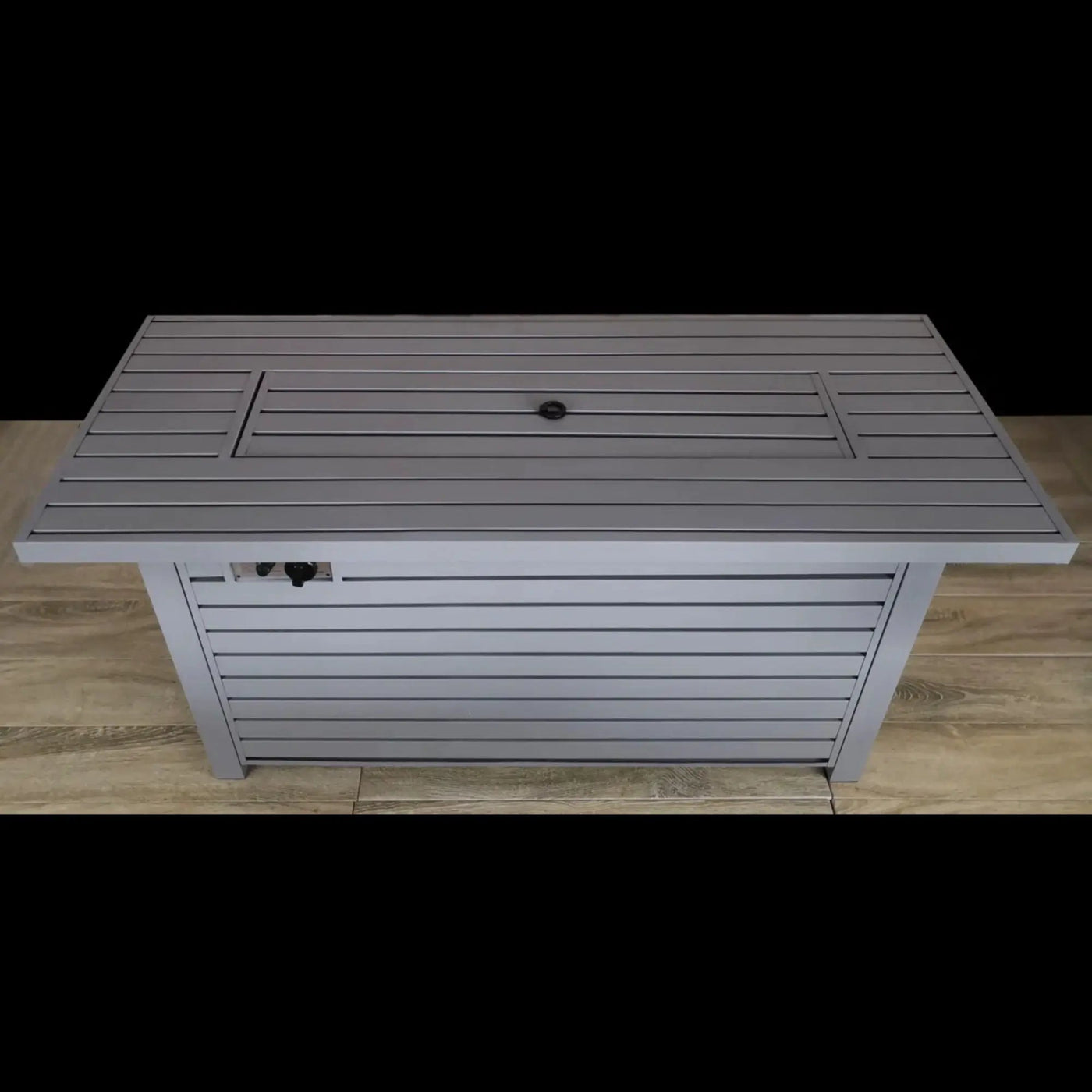 Propane / Gas Outdoor Fire Pit Table With Lid by HouseOfZazla