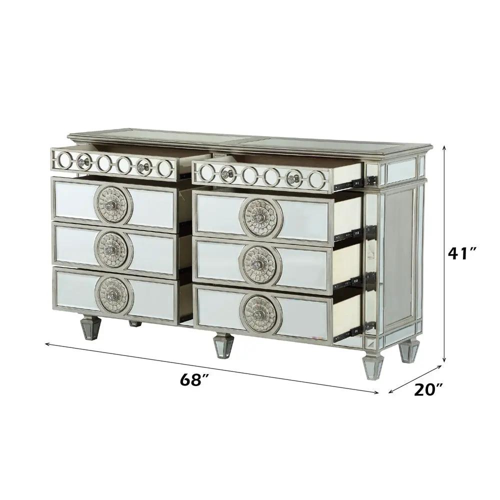 Varian - Dresser - Mirrored by Unique Piece Furniture