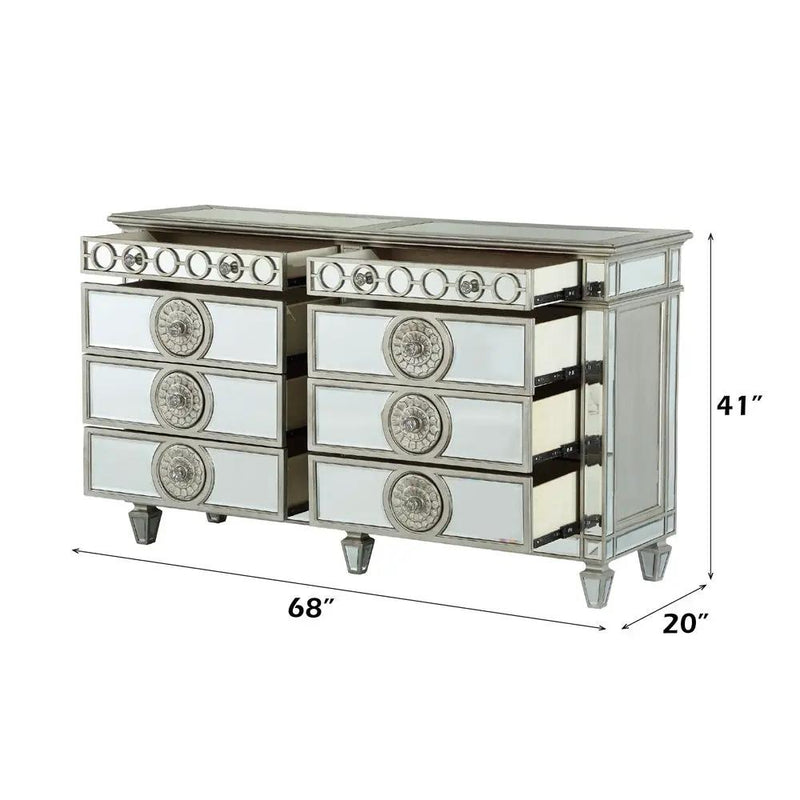 Varian - Dresser - Mirrored by Unique Piece Furniture