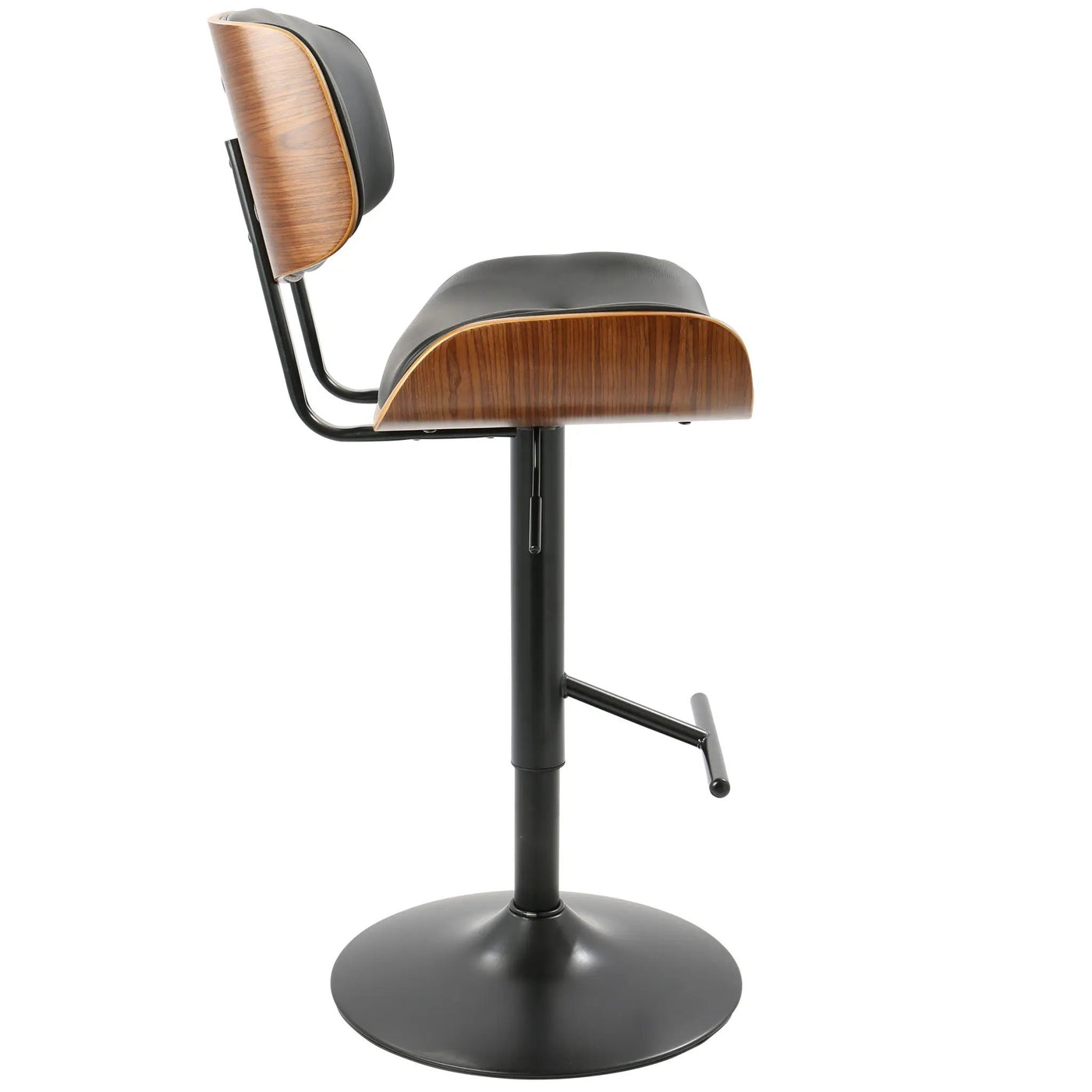 Lombardi - Mid Century Modern Adjustable Barstool by HouseOfZazla