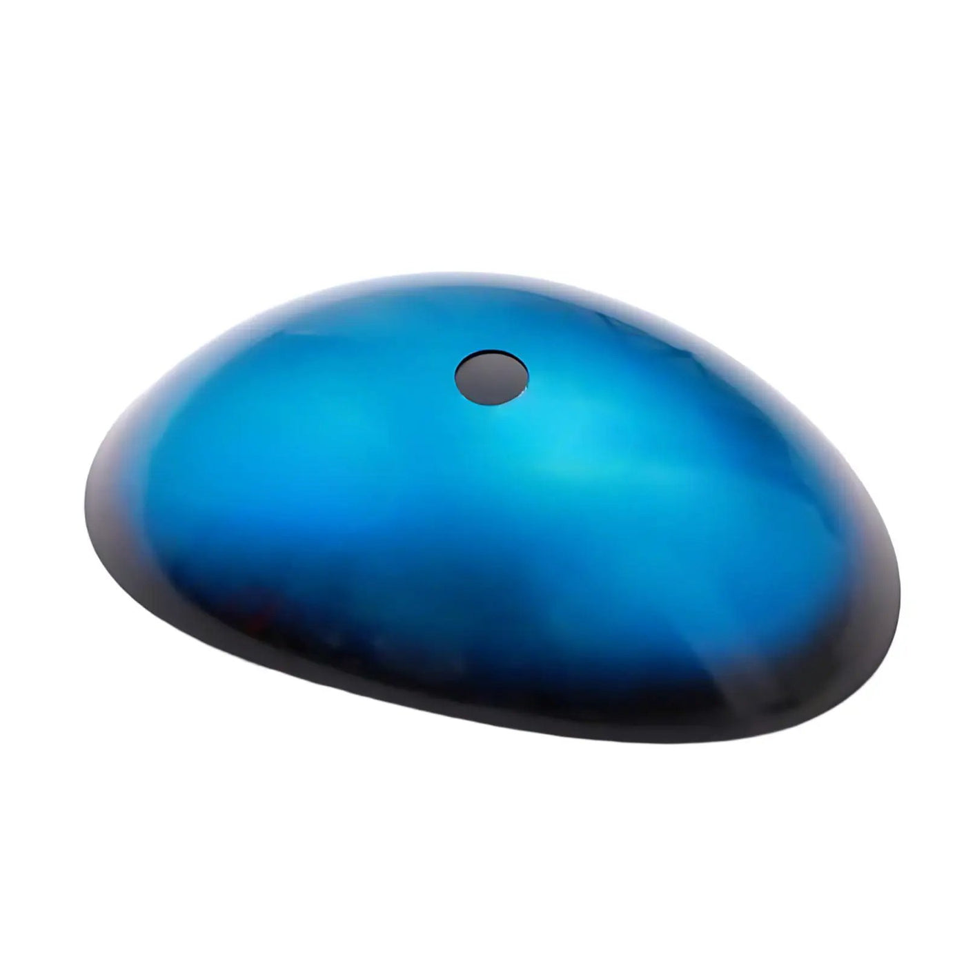 Tempered Glass Vessel Sink With Boat Shape Pop-Up Drain by HouseOfZazla