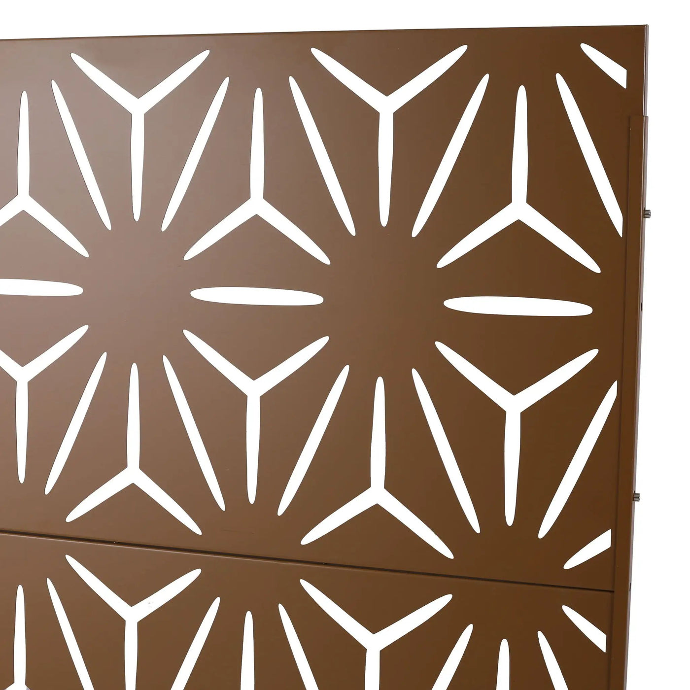 Outdoor & Indoor Metal Privacy Screen, Freestanding Decorative Panels by Unique Piece Furniture