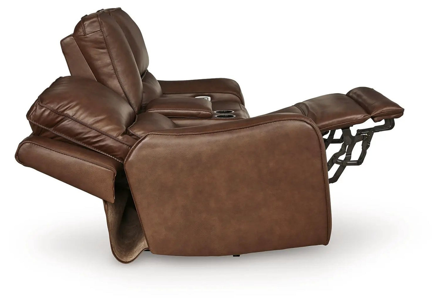 DeepWakes - Power Reclining Loveseat / Console / Adjustable Headrest by Unique Piece Furniture