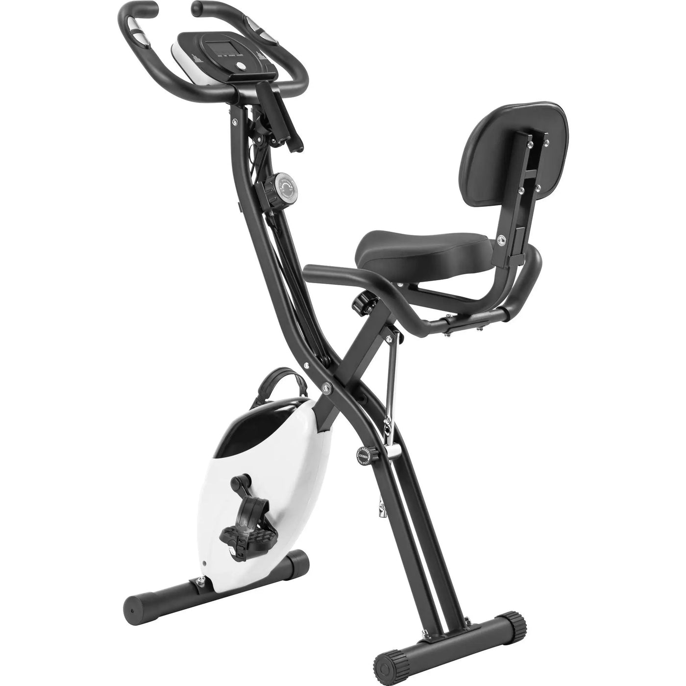 Exercise Bike Folding Stationary Bikes For Home With 16 Level Magnetic Resistance by HouseOfZazla