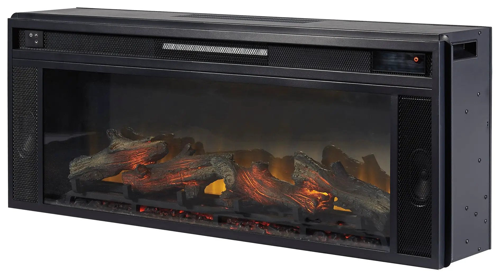 Entertainment Accessories - Fireplace Insert - Rectangular - Black by Unique Piece Furniture