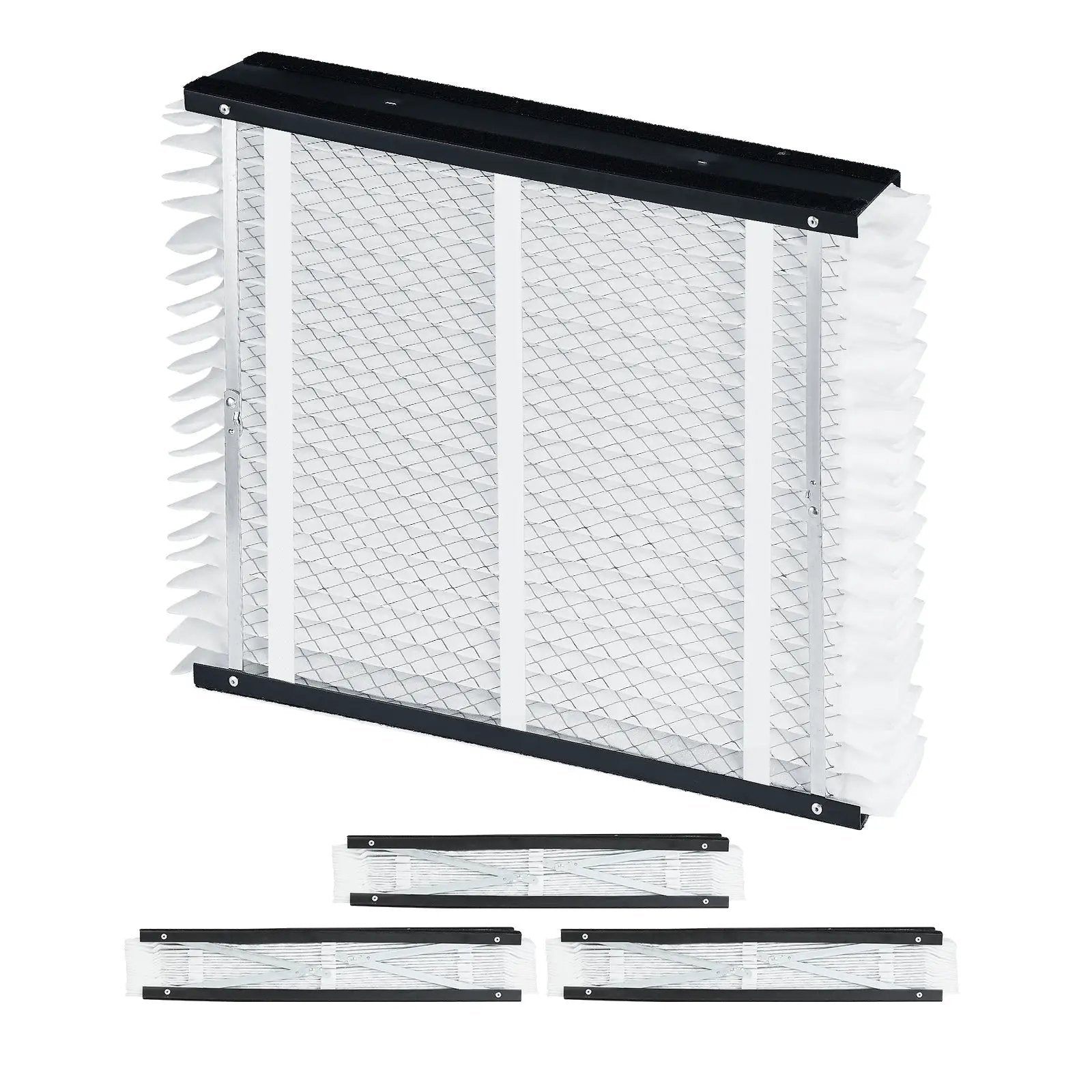 Air Filters MERV 13 Electrostatic Pleated HVAC Furnace Filter 4-Pack 20 x 25 x 4 by HouseOfZazla