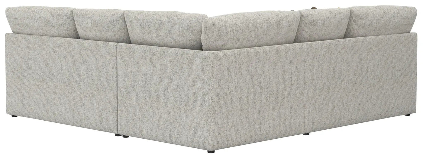Tori - Sectional With Comfort Coil Seating And Accent Pillows Included by Unique Piece Furniture