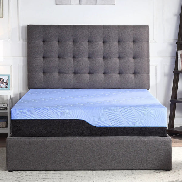12" Refresh Hybrid Cooling Fast Responding Latex Foam And Coil Mattress