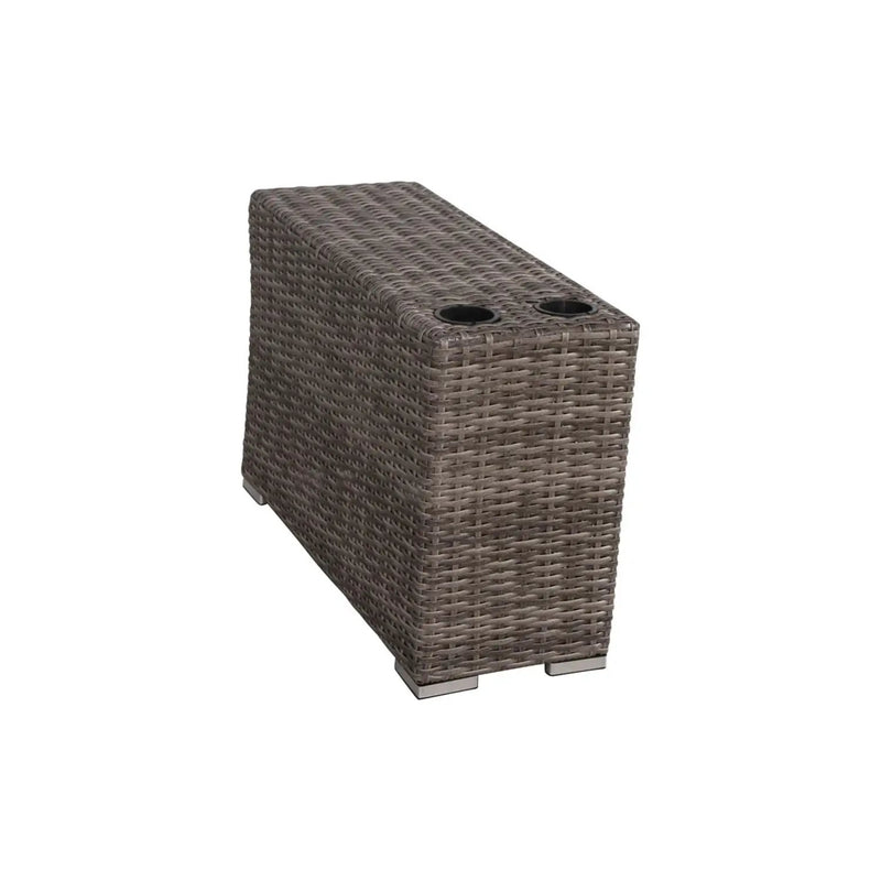 Modern Rattan Wicker Seating Group With Cushions by Unique Piece Furniture