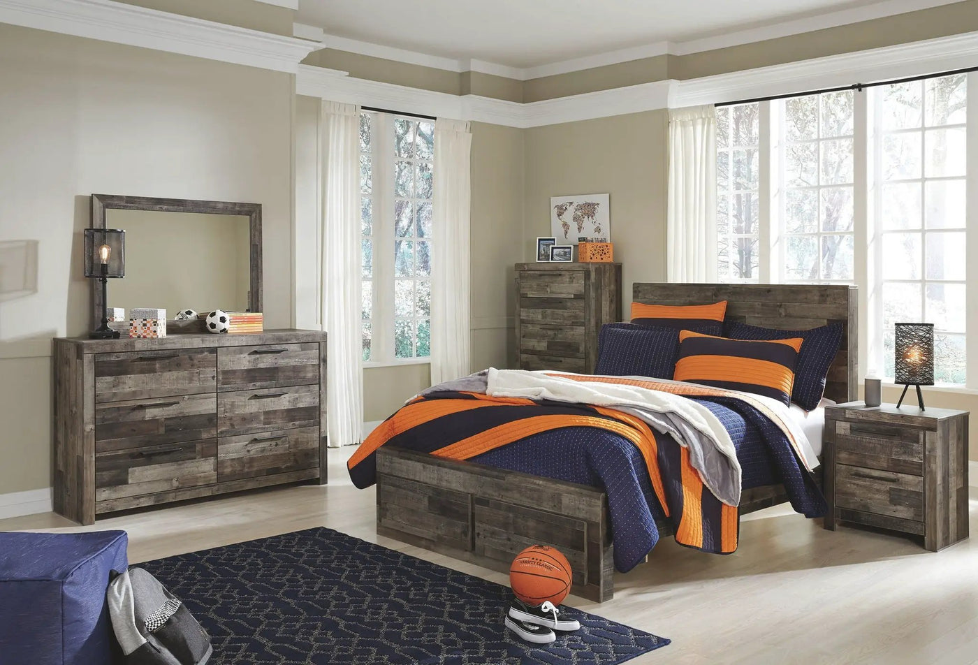 Derekson - Youth Panel Bedroom Set by Unique Piece Furniture