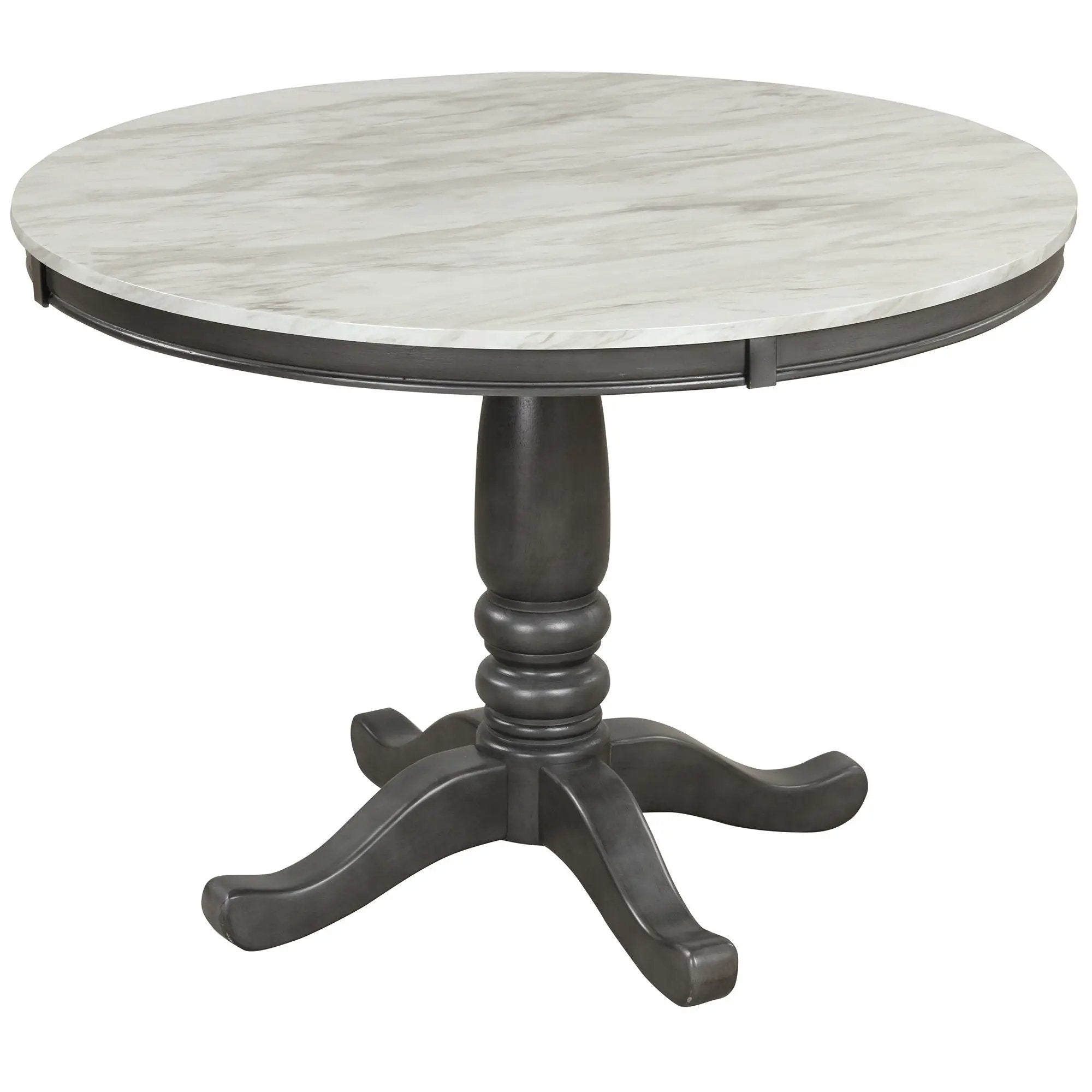 Dining Table - Gray - Faux Marble by HouseOfZazla