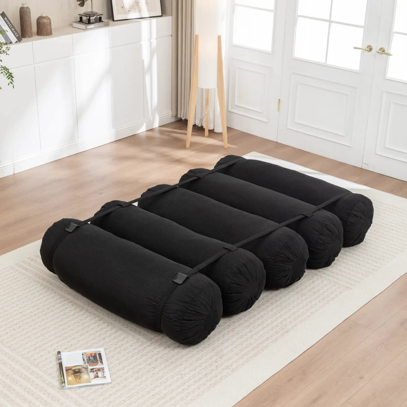 Adjustable Floor Sofa - Corduroy Lazy Sofa by HouseOfZazla