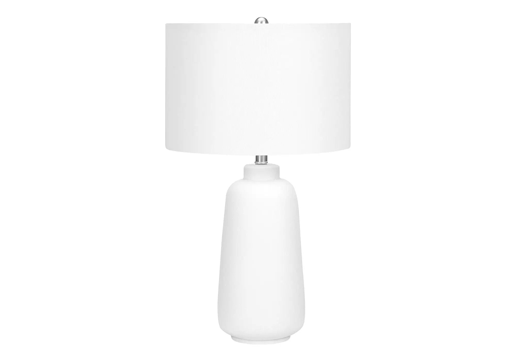 Lighting, Table Lamp, Ceramic, Modern - Cream by HouseOfZazla