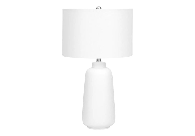 Lighting, Table Lamp, Ceramic, Modern - Cream by HouseOfZazla