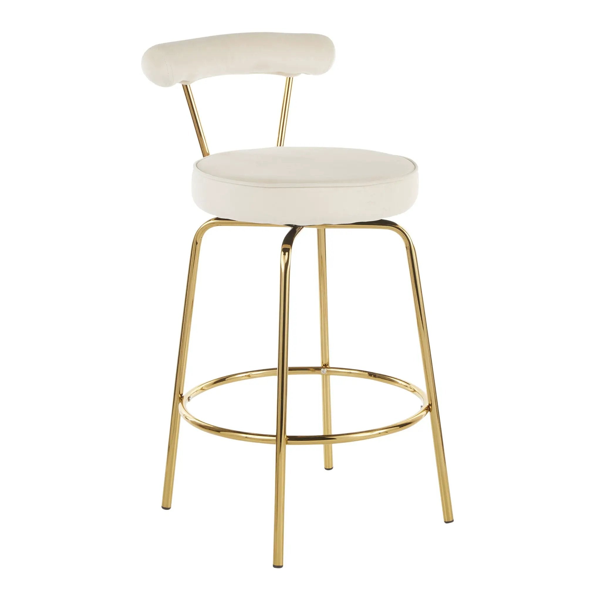 Rhonda - Glam Counter Stool (Set of 2) by Unique Piece Furniture
