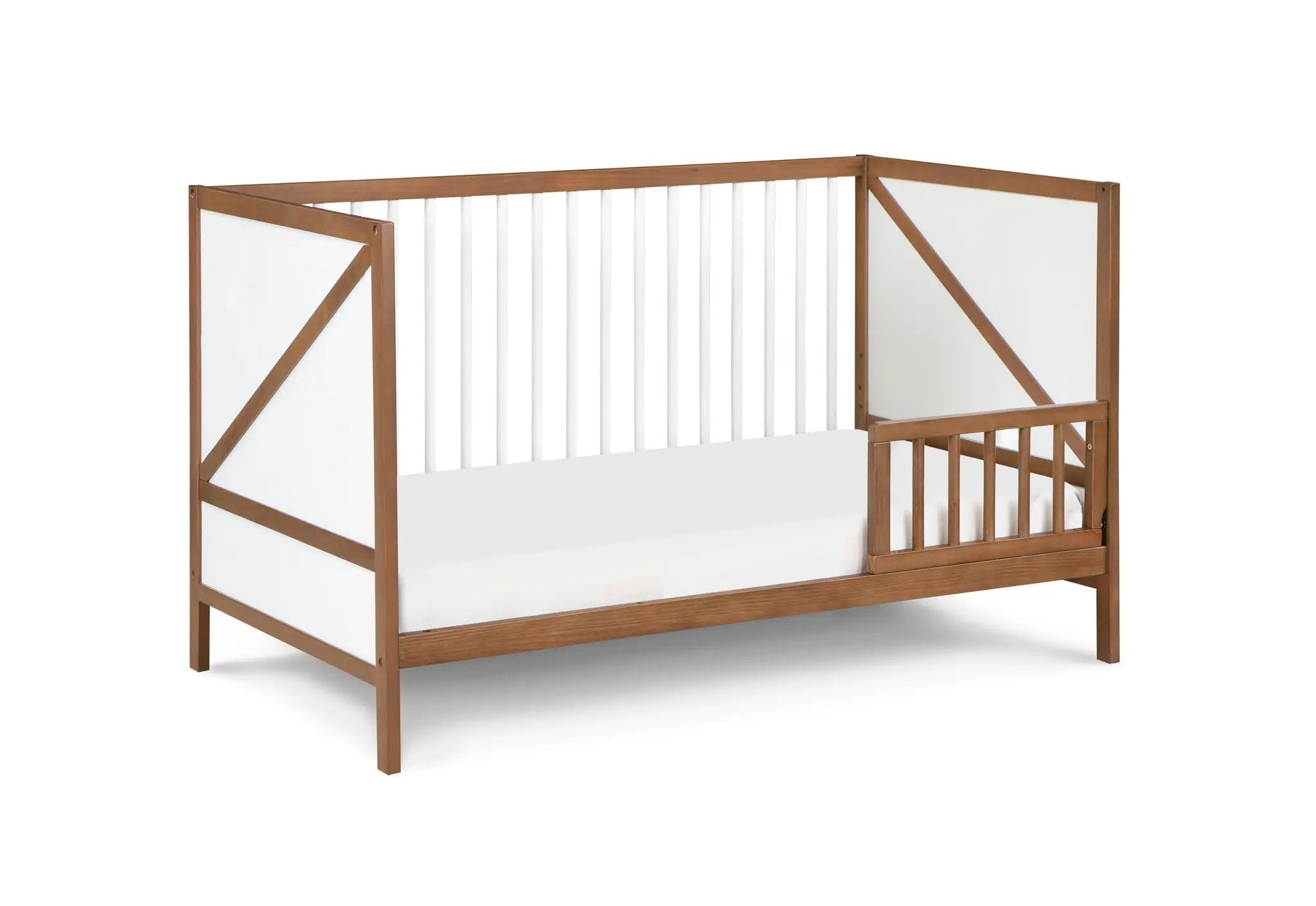 Pixie Zen - 3-in-1 Crib - Walnut by HouseOfZazla
