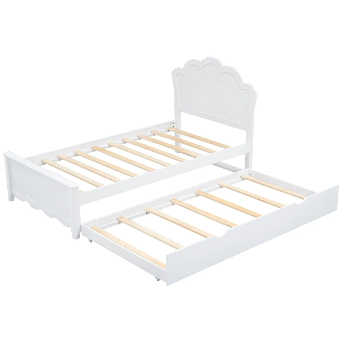Platform Bed With Headboard And Trundle by Unique Piece Furniture