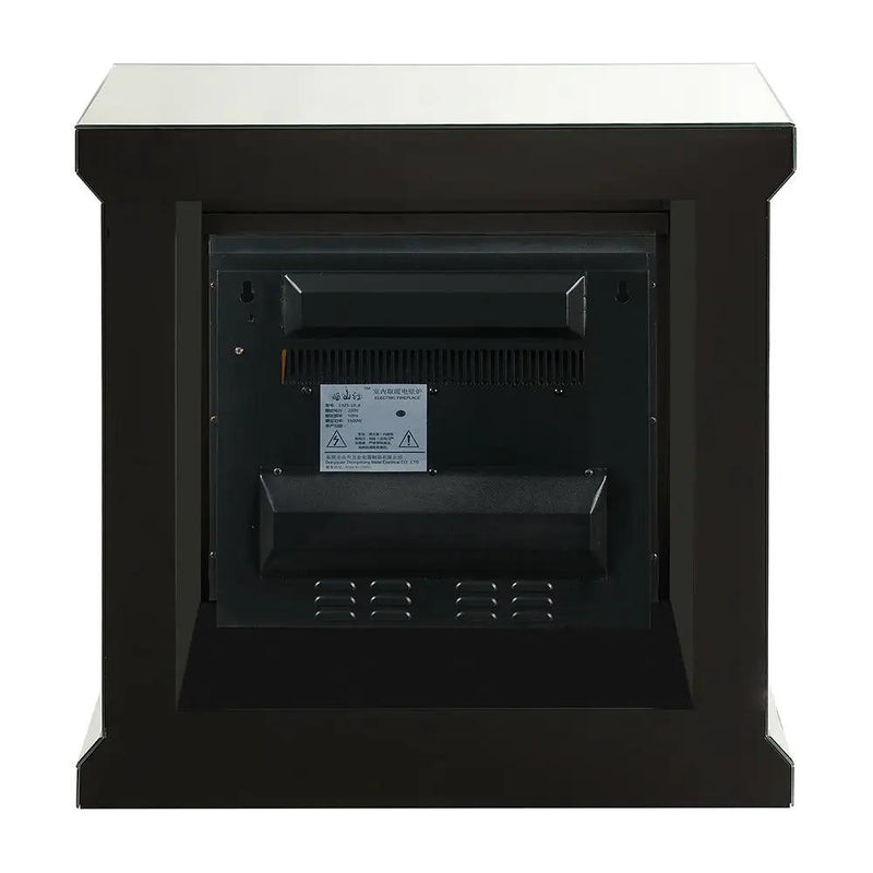 Noralie - 29" Fireplace - Mirrored & Faux Diamonds by Unique Piece Furniture