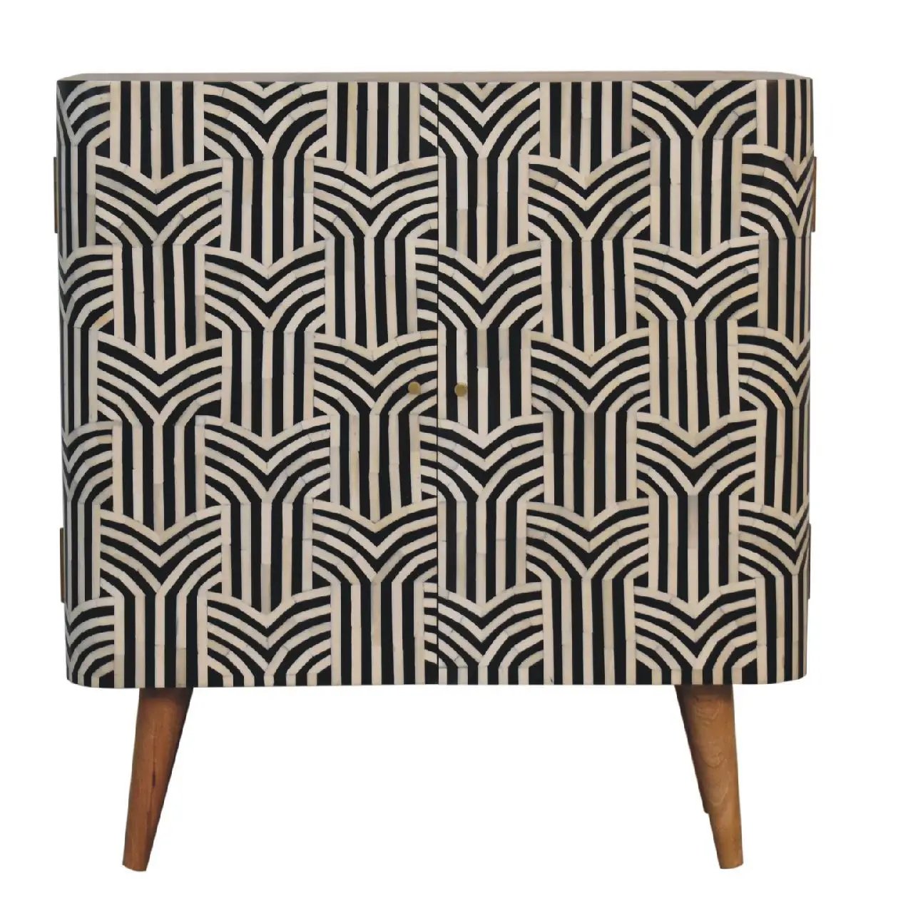 Edessa Bone Inlay Cabinet by Unique Piece Furniture
