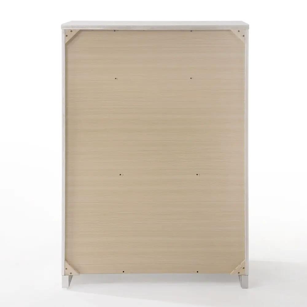 Naima II - Chest - White High Gloss by Unique Piece Furniture