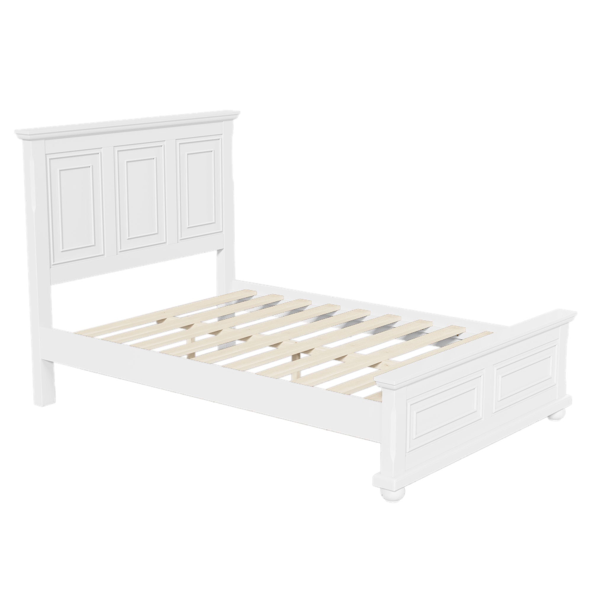 Vintage Tall Headboard Bed by HouseOfZazla