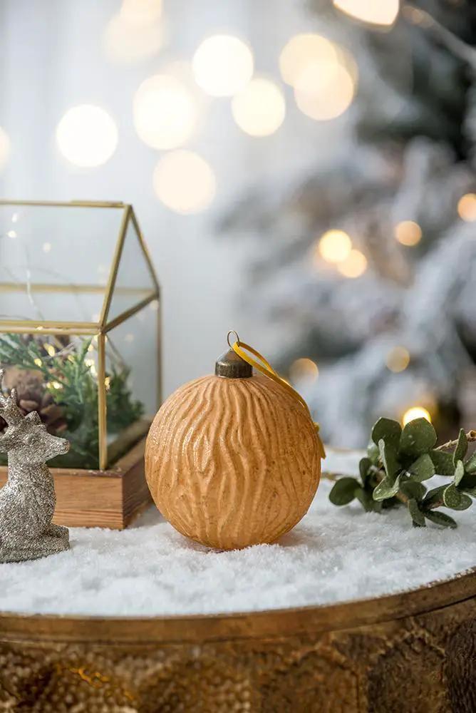 Christmas Ball Glass Decorative Hanging Ball Christmas Tree Ornaments For Holiday Party Decorations by Unique Piece Furniture