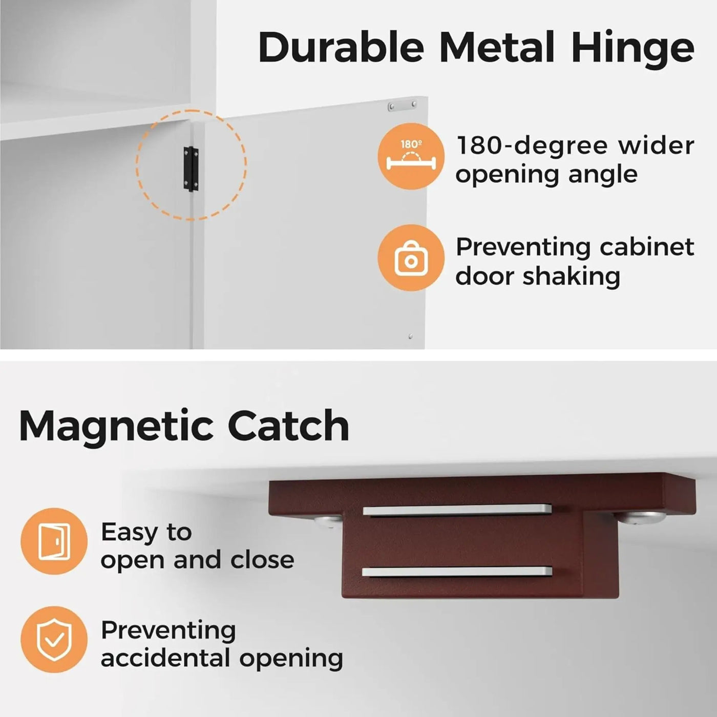 Farmhouse Nightstand, Charging Station & Storage by HouseOfZazla