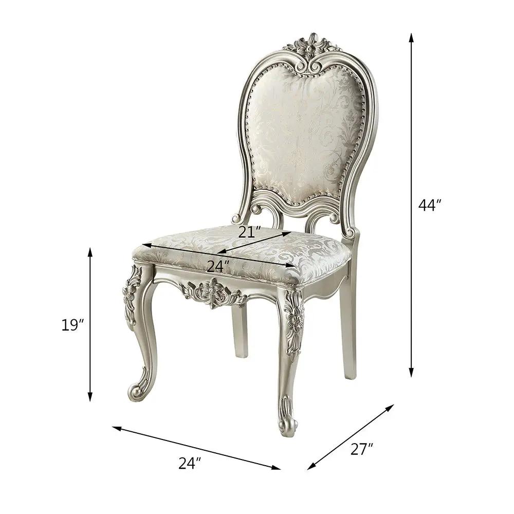 Bently - Side Chair (Set of 2) - Fabric & Champagne by Unique Piece Furniture