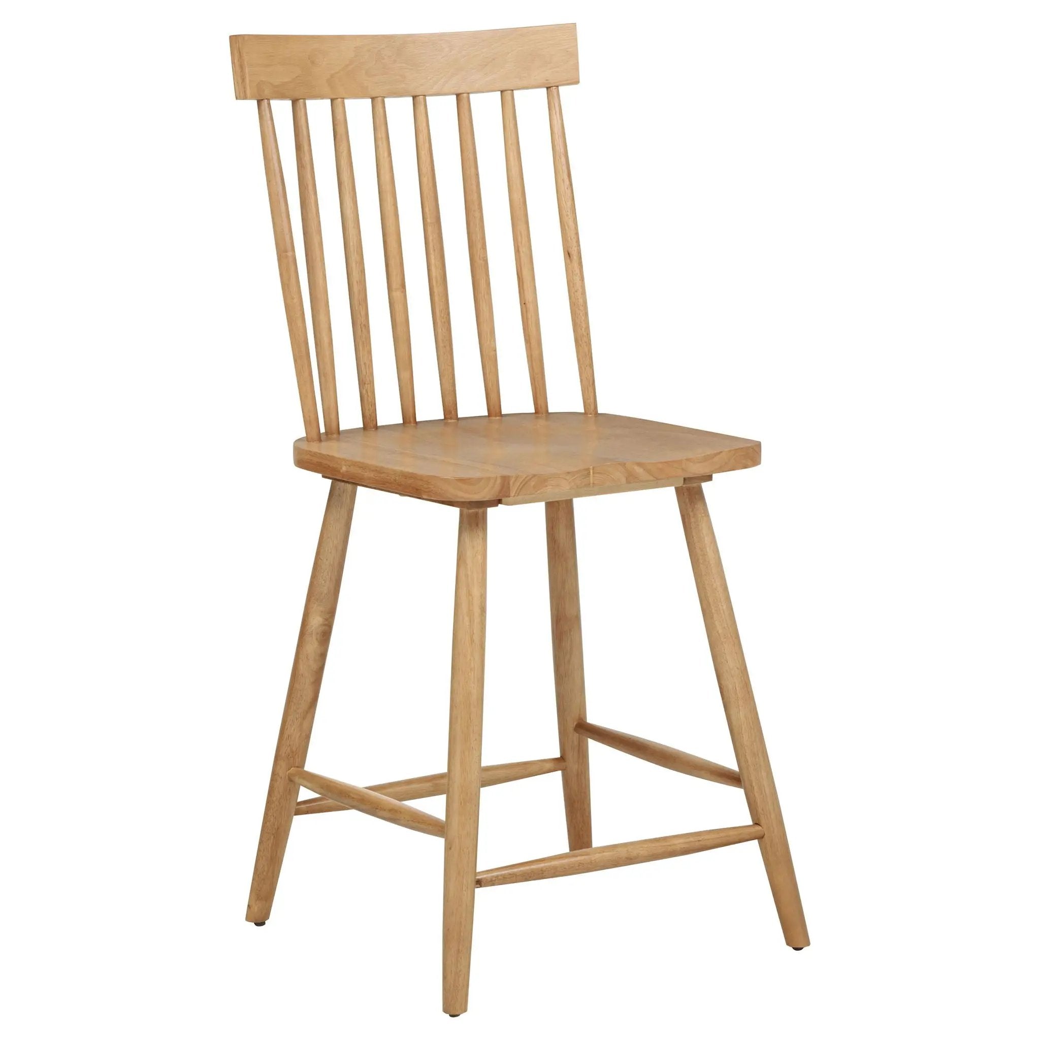 Andrews 5-piece Round Counter Height Dining Set Light Ash by Unique Piece Furniture