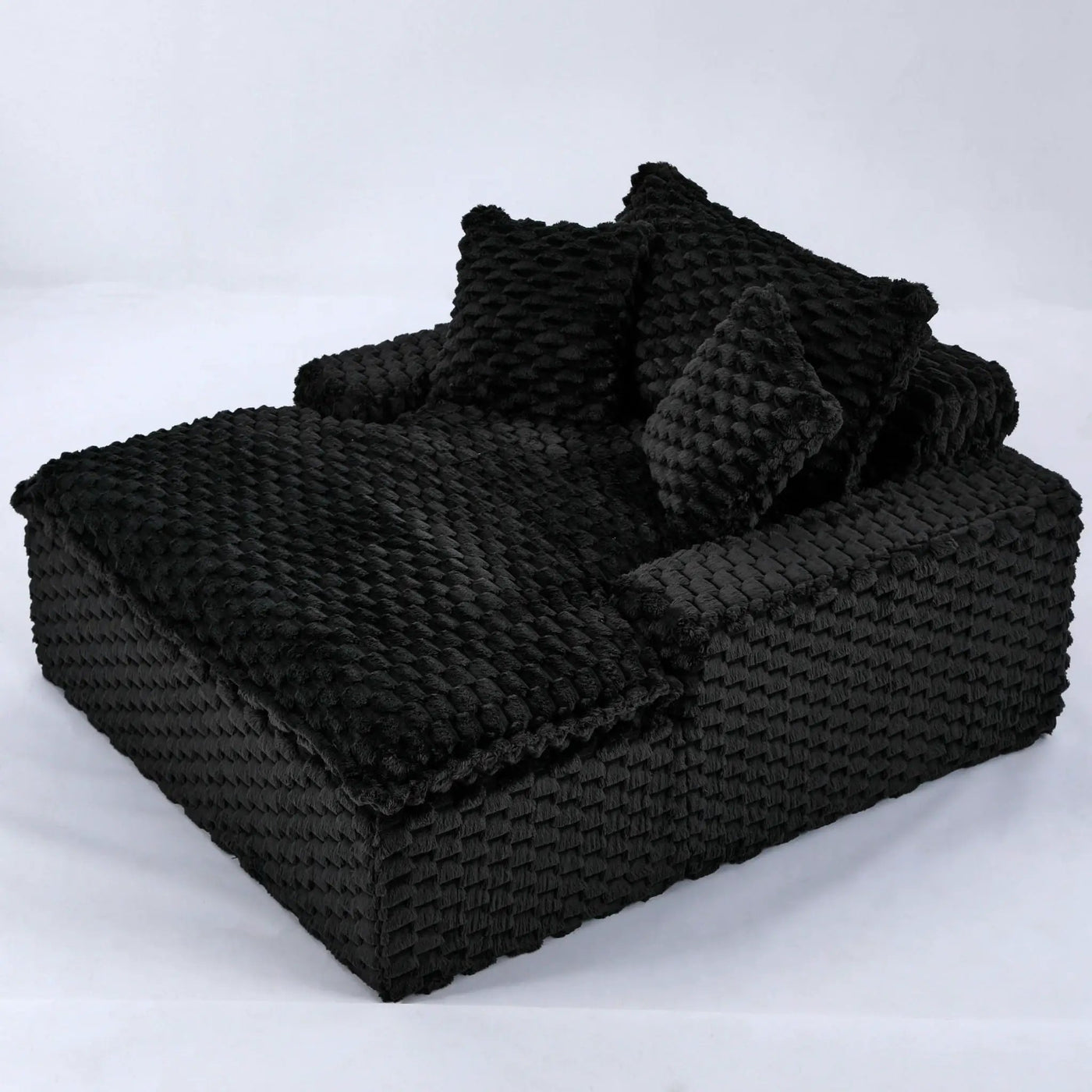 Harbor - Luxury Sofa Turtle Fleece Fabric by HouseOfZazla
