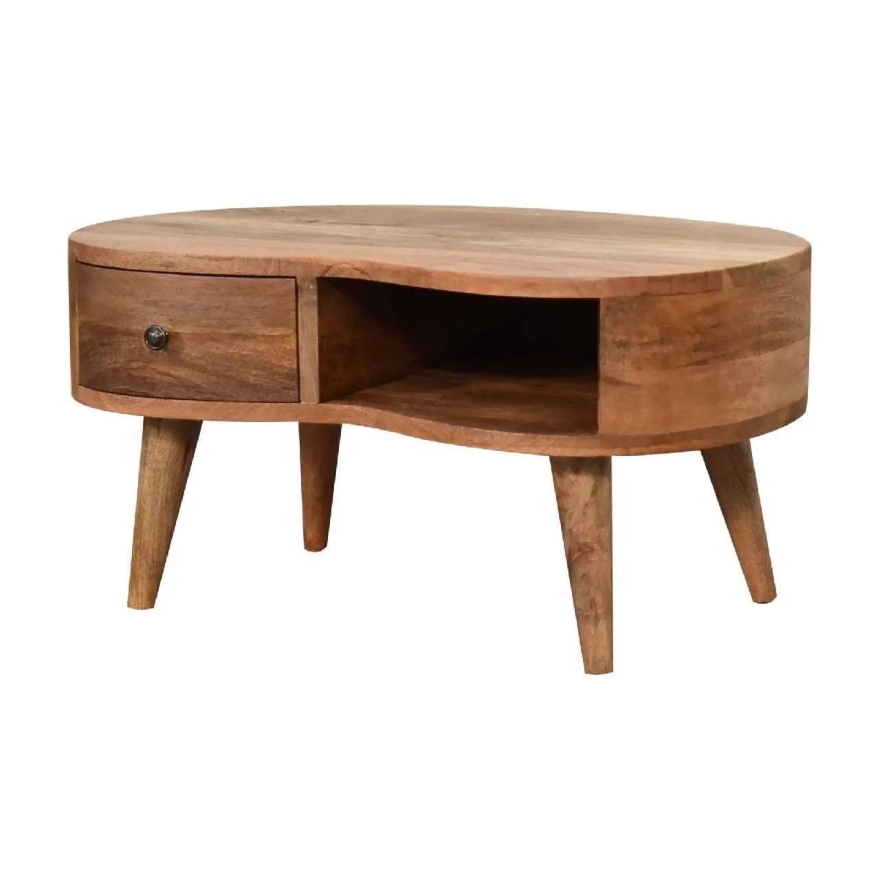 Wave Coffee Table With 1 Drawer by Unique Piece Furniture
