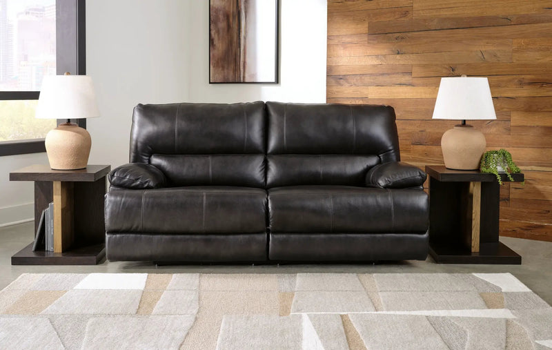Mountainous - 2 Seat Power Reclining Sofa With Adj Headrest - Eclipse by Unique Piece Furniture