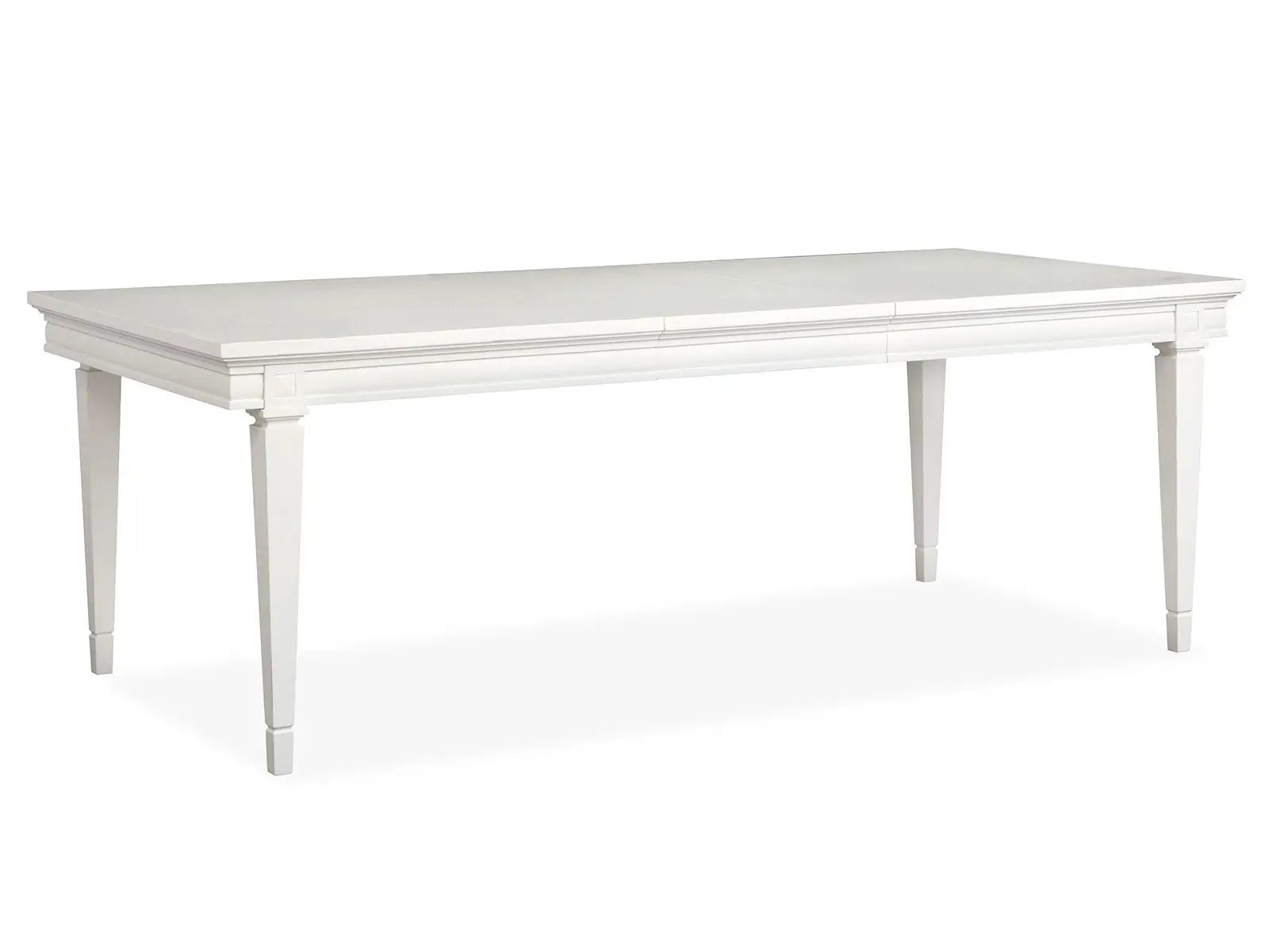 Willowbrook - Extendable Rectangular Dining Table - Egg Shell White by Unique Piece Furniture