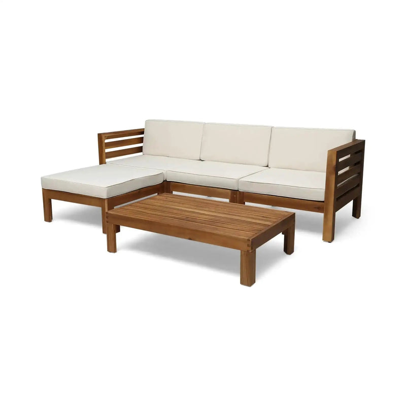 Cambridge L Shape Sofa Set by HouseOfZazla