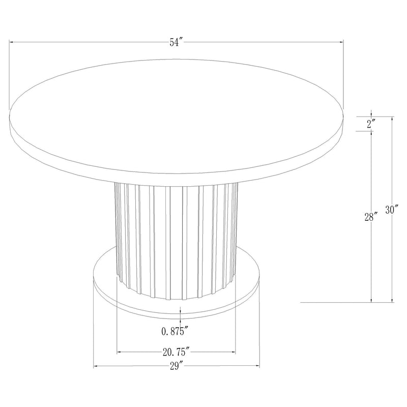 Sherry - Round Dining Table - Rustic by HouseOfZazla