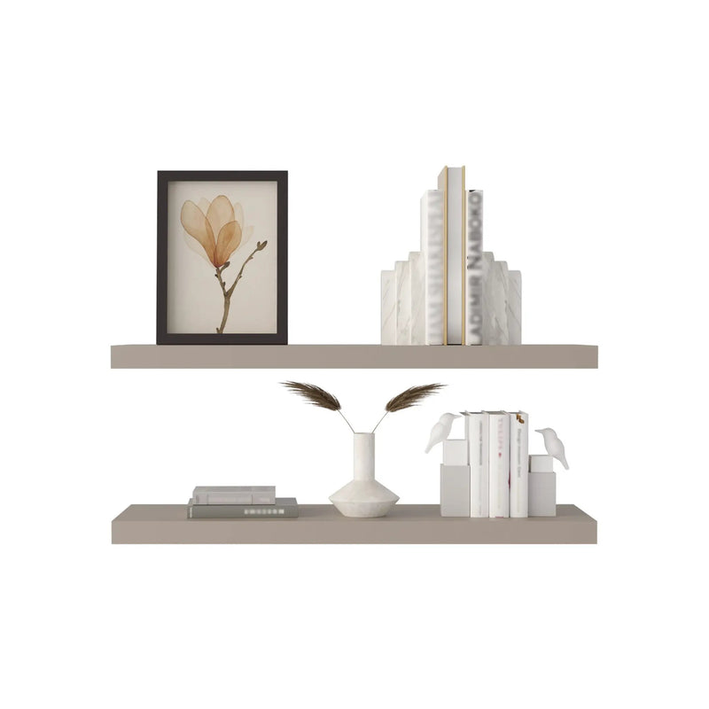 Ecco 31.5" Wide Floating Shelves Set of 2 by HouseOfZazla