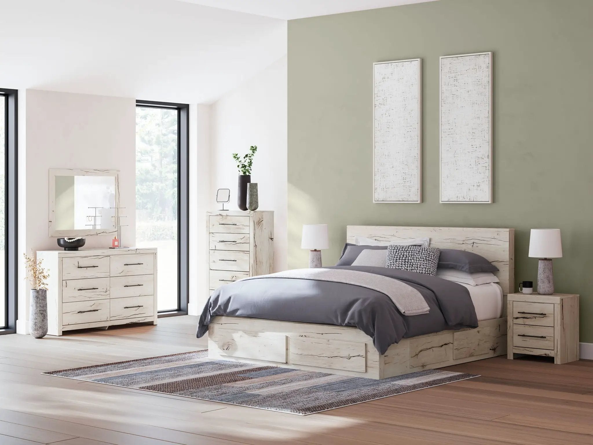 Lawroy - Storage Bedroom Set by Unique Piece Furniture