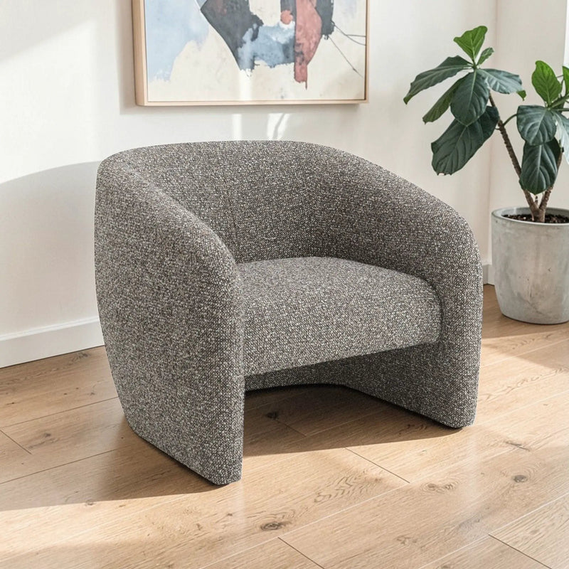 Livia - Accent Chair - Brown / Gray by HouseOfZazla