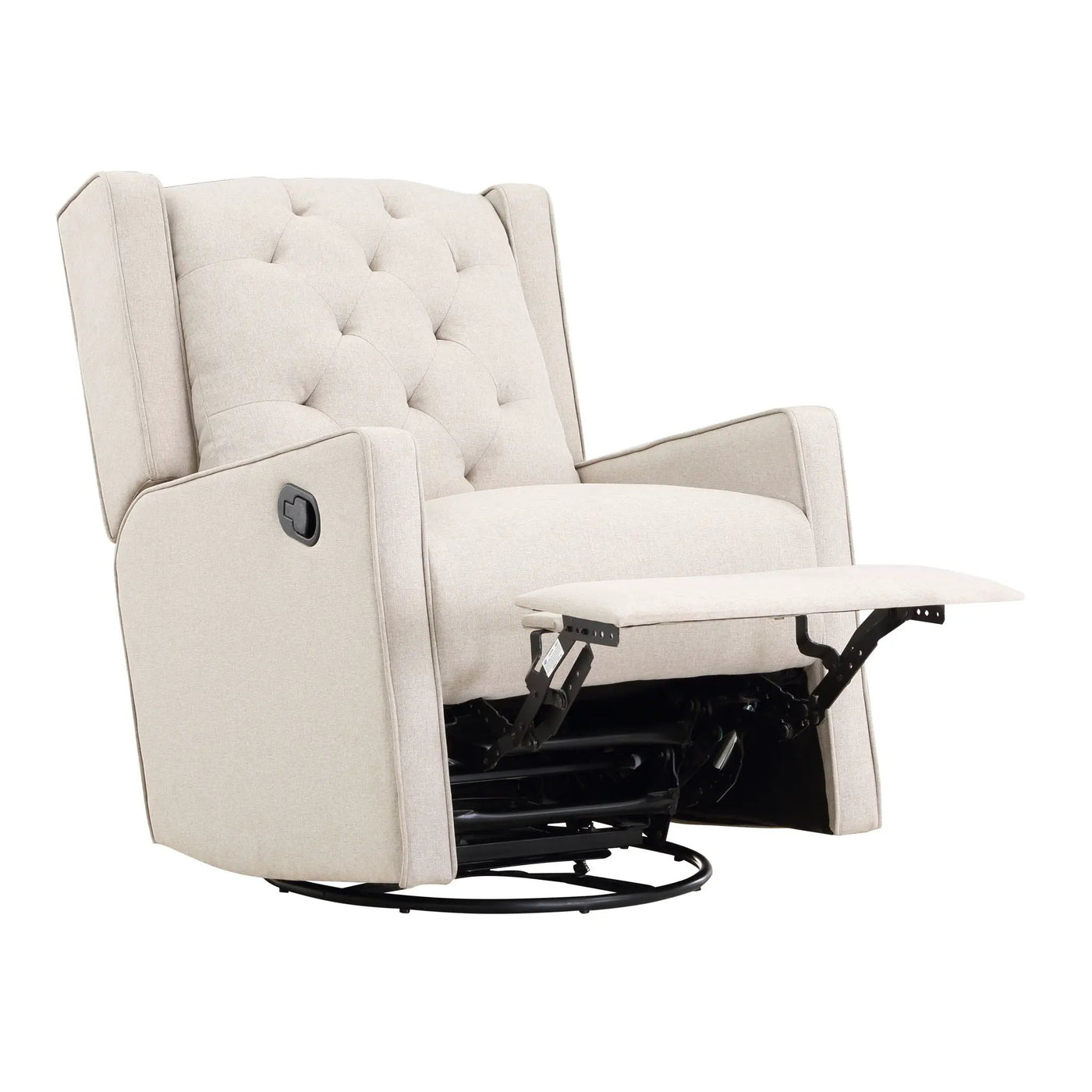 Milah - Gliding Swivel Recliner Tufted by Unique Piece Furniture