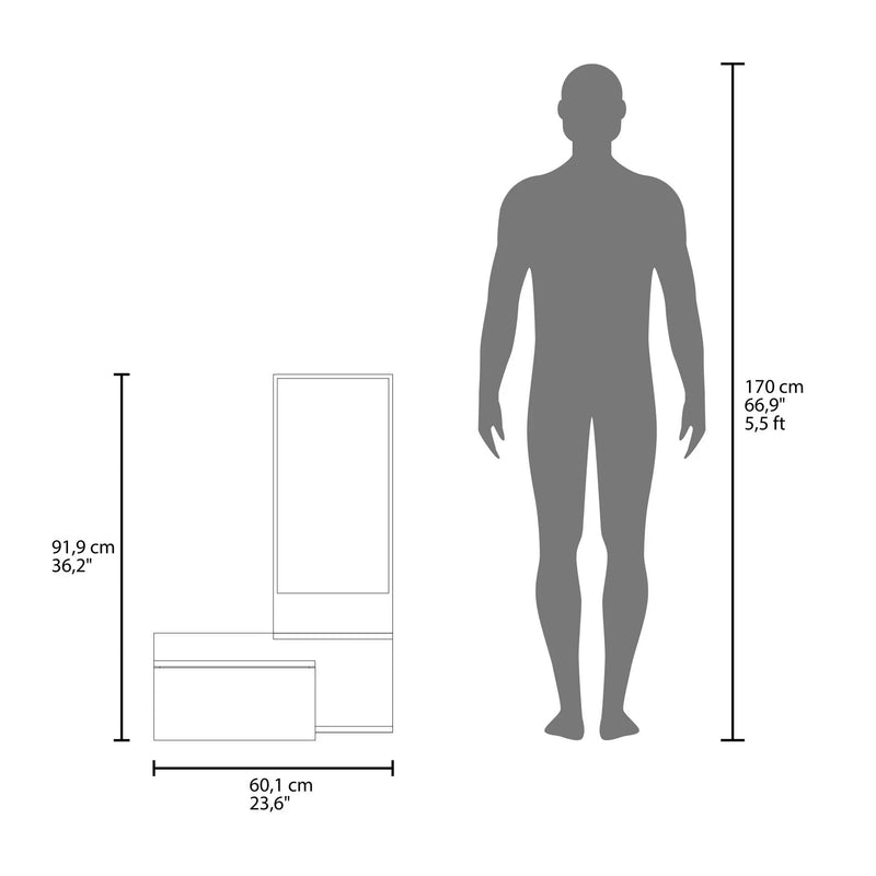 Lowell - Floating Hallway Cabinet by Unique Piece Furniture