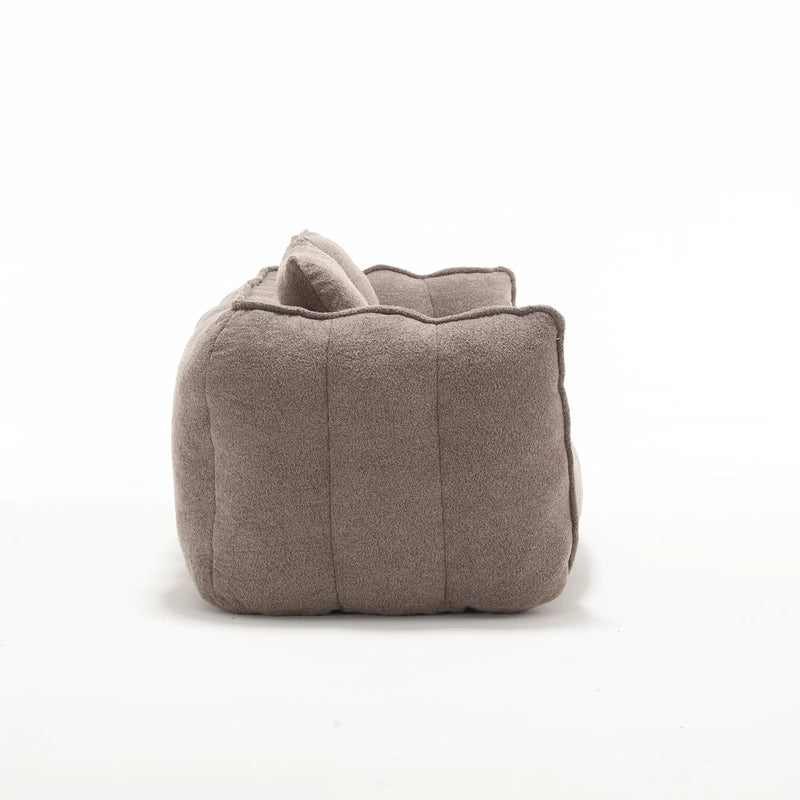 Cozy Beanbag Chair with High Resilience Foam Core by BLAKHOM